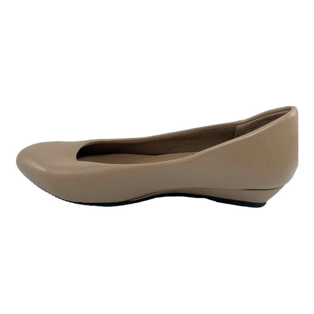 Angel Steps Dress Wedge Tan Size 7.5M Shoes - Picture 8 of 8